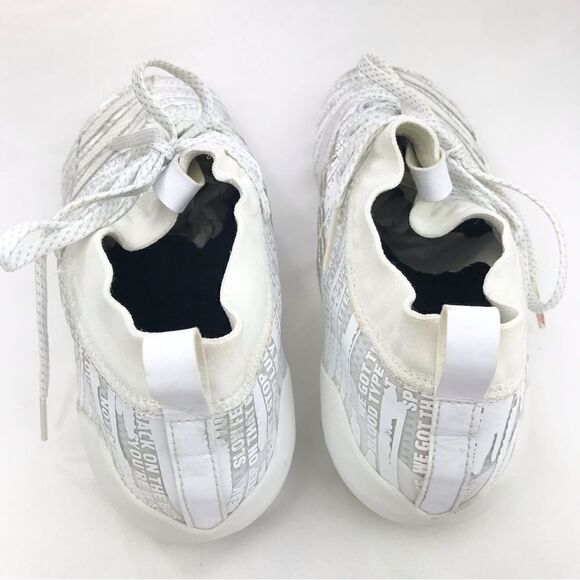 Adidas Adizero Primeknit White 8.0 Three Stripe Life Football Cleats - Picture 9 of 14